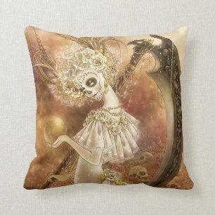 Dia de los Muertos Fantasy Pillow Kussen