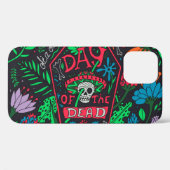 Dia de los Muertos: Feestelijke Kaart Set Case-Mate iPhone Case (Achterkant (horizontaal))