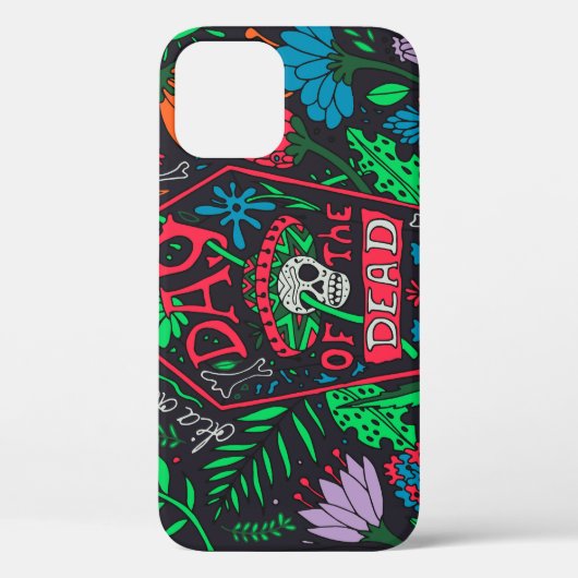 Dia de los Muertos: Feestelijke Kaart Set Case-Mate iPhone Case (Achterkant)