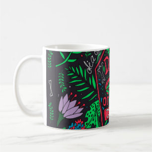Dia de los Muertos: Feestelijke Kaart Set Koffiemok