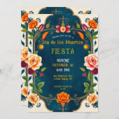 💀🎉Dia de los Muertos Fiesta Afterlife Kaart (Voorkant / Achterkant)