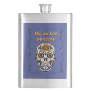 Dia de Los Muertos Flacon