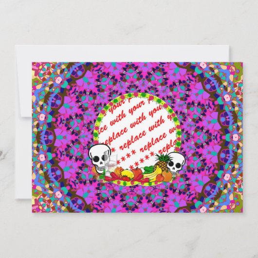 DIA DE LOS MUERTOS Foto Lijst Sjabloon (Voorkant)