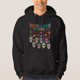 Dia De Los Muertos Funny Day of the dode Hanging s Hoodie