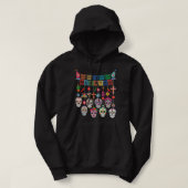 Dia De Los Muertos Funny Day of the dode Hanging s Hoodie (Design voorkant)