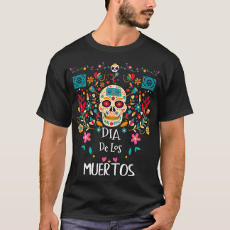Dia De Los Muertos Funny Day of the dode Hanging s T-shirt