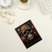 Dia de los Muertos geschilderde schedel aanpasbaar Planner