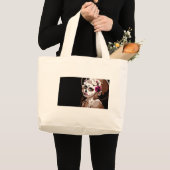 dia de los muertos grote tote bag (Voorkant (product))