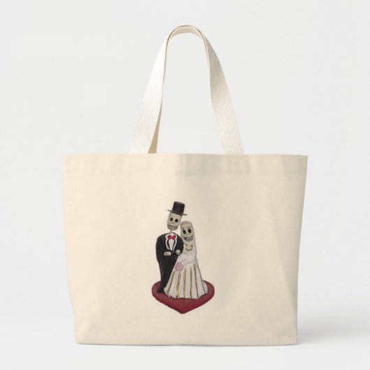 Dia de los Muertos Grote Tote Bag (Voorkant)