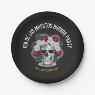 Dia de los Muertos Halloween   Papieren Bordjes