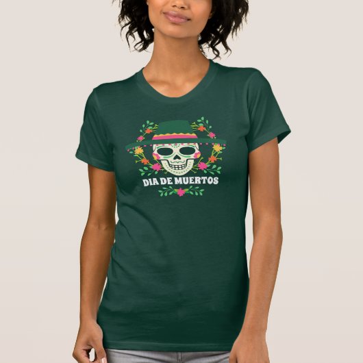 Dia de los Muertos Halloweenfeest | Shirts (Voorkant)