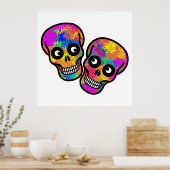 Dia De Los Muertos - Happy Couple Poster (Keuken)