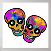 Dia De Los Muertos - Happy Couple Poster (Voorkant)