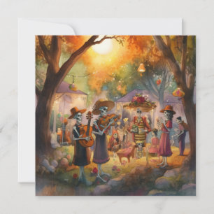 "Dia de los Muertos", Harmonie op het kerkhof Kaart