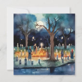 Dia de los Muertos "Heilige Herinneringen Begraafp Kaart (Voorkant)