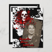 Dia de los Muertos herdenkingsfeest Briefkaart (Voorkant / Achterkant)