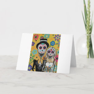 dIA DE LOS mUERTOS huwelijkspaar Kaart