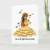 Día De Los Muertos Inspired - Encouragement Card Kaart (Voorkant)