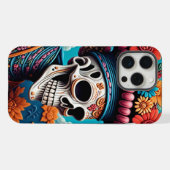 Dia de los Muertos iPhone Hoesje (Achterkant horizontaal)