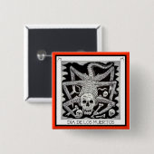 Dia de los muertos - Jose Posada Button (Voorkant /achterkant)