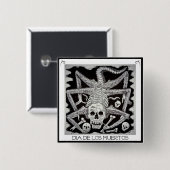 Dia de los muertos - Jose Posada Button (Voorkant /achterkant)