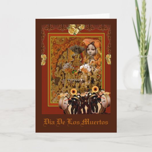 Dia DE Los Muertos Kaart (Voorkant)