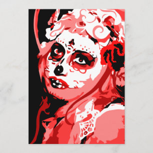 dia de los muertos kaart