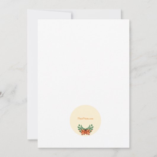 Dia De Los Muertos Kaart (Achterkant)