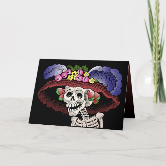 Dia de los Muertos (kaart) Kaart (Voorkant)