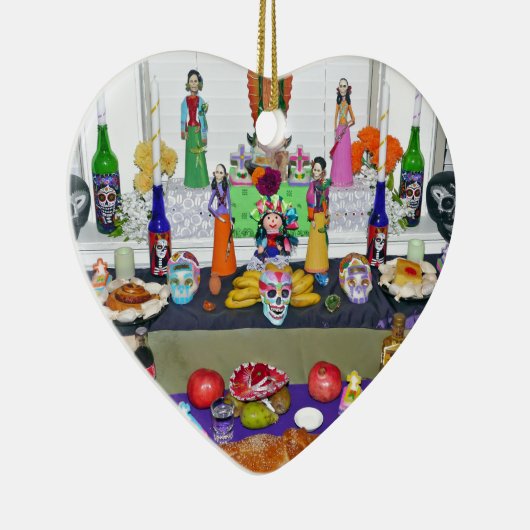 Dia de los Muertos Keramisch Ornament (Rechts)