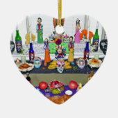 Dia de los Muertos Keramisch Ornament (Voorkant)