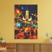 Dia de los Muertos Kerk 190130 Canvas Kunst (Insitu (Woonkamer))