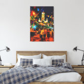 Dia de los Muertos Kerk 190130 Canvas Kunst (Insitu (Slaapkamer))
