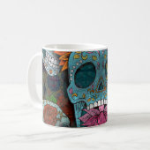 Dia De Los Muertos Koffiemok (Voorkant links)