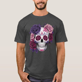Dia De Los Muertos Kostuum Dag Van De Doden Suiker T-shirt