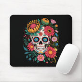 Dia De Los Muertos Kostuum Dag Van De Overheid Muismat (Met muis)