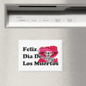 Dia de los muertos (la catrina) magneet (Insitu (Vaatwasser))