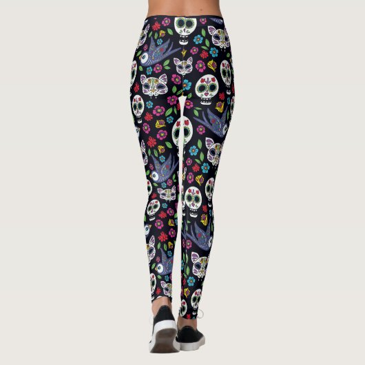 Dia De Los Muertos Leggings | Bohemen (Achterkant)
