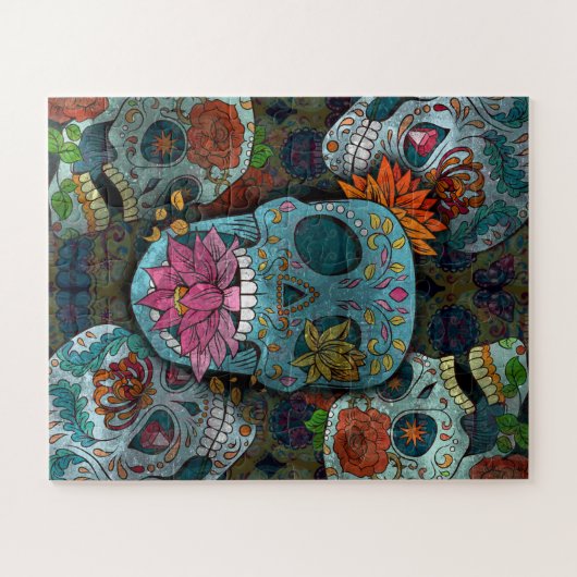 Dia De Los Muertos Legpuzzel (Horizontaal)