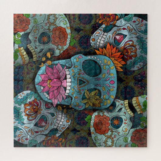 Dia De Los Muertos Legpuzzel (Horizontaal)