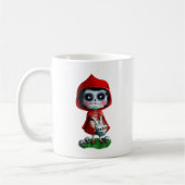Dia de los Muertos Little Red Riding Hood Koffiemok (Links)