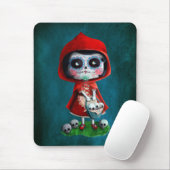Dia de los Muertos Little Red Riding Hood Muismat (Met muis)