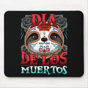 Dia De Los Muertos Luiaardsuiker Schedel Calavera Muismat