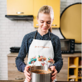 Dia de los Muertos mariacheras aanpasbaar Schort