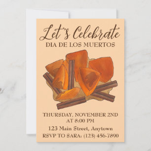 Dia De Los Muertos Mexicaans Calabaza en Tacha ete Kaart