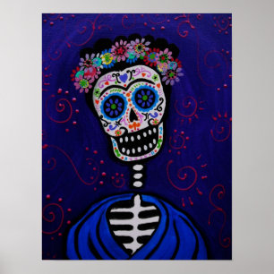 dia de los muertos mexican poster