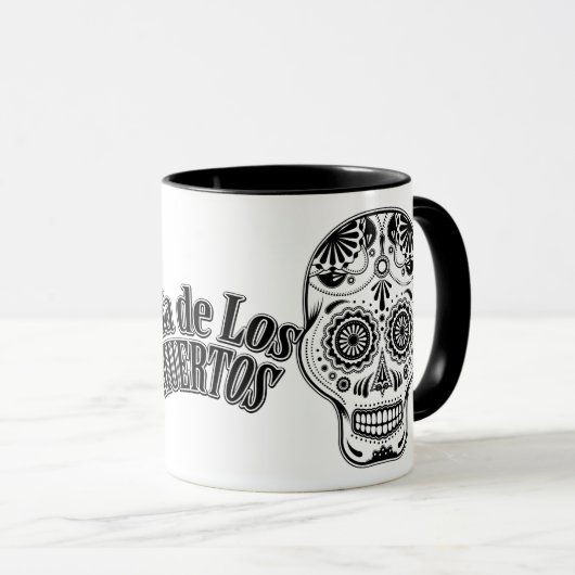 Dia de los Muertos mok (Voorkant rechts)