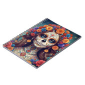 Día de los Muertos mooie vrouw notitieboek (Linkerzijde)