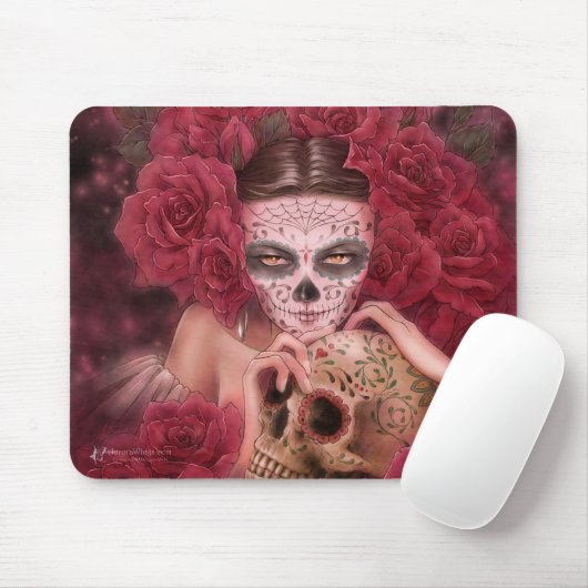 Dia de los Muertos Mousepad Muismat (Met muis)