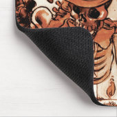 Dia De Los Muertos Mousepad Muismat (Hoek)